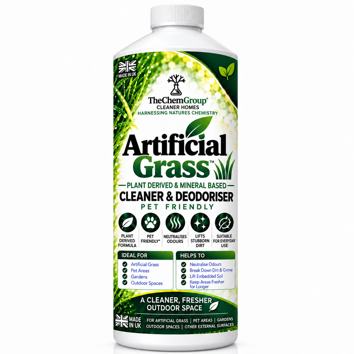 Artificial Grass Cleaner & Deodoriser concentrate