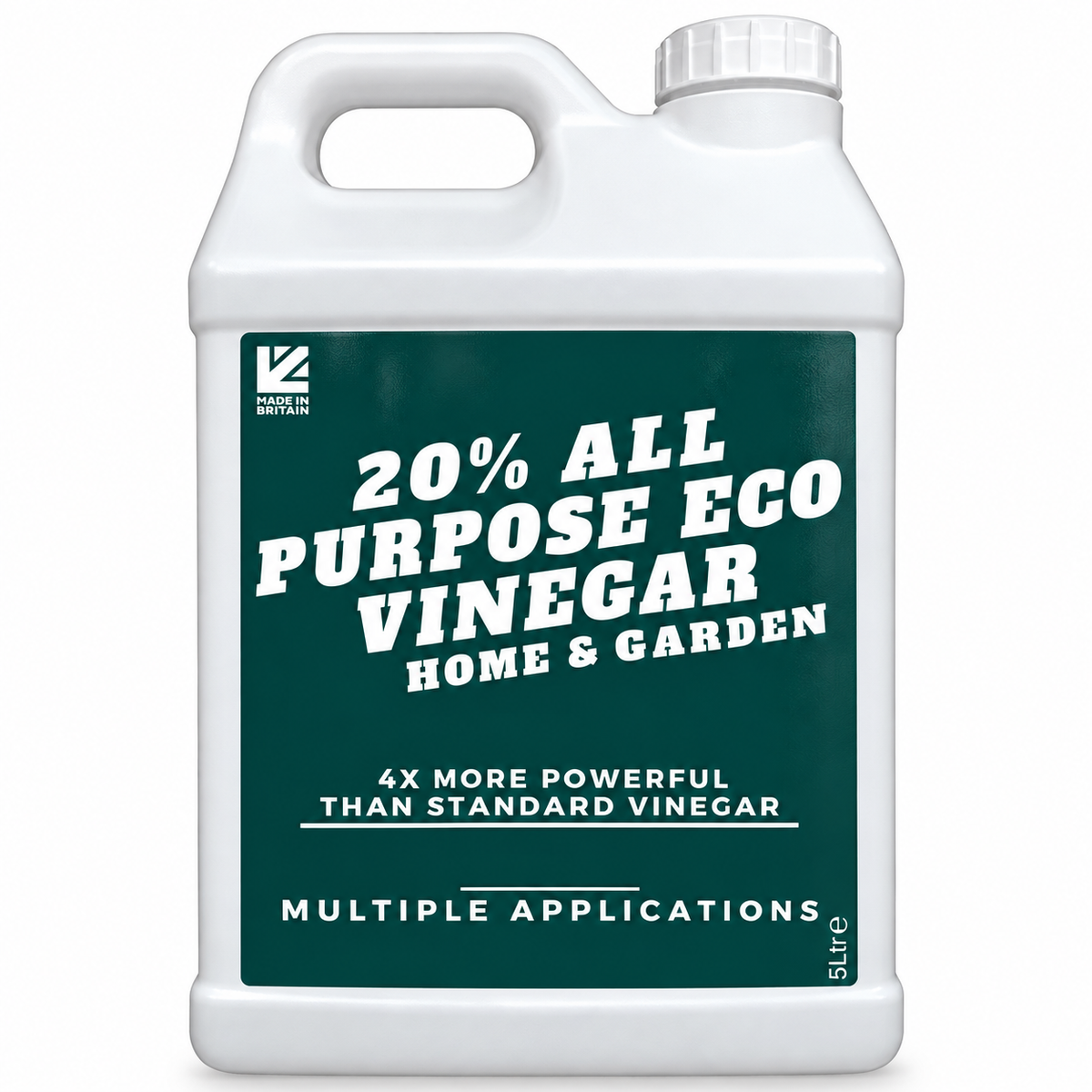 20% All Purpose Eco Vinegar / Acetic Acid (5 Litre)